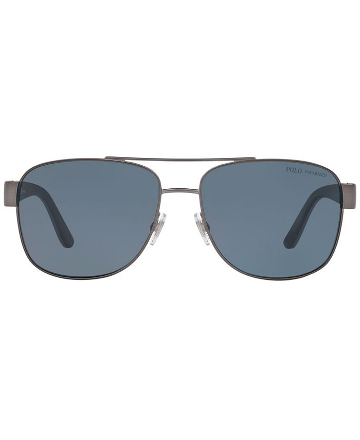 Polo Ralph Lauren Polarized Sunglasses, PH3122 59 - Macy's