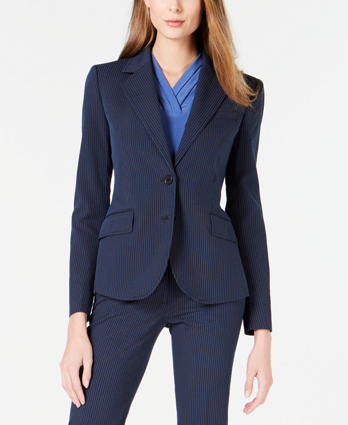 Anne klein seersucker pants discount