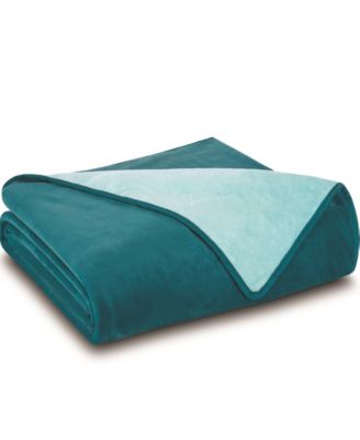 Elite Home - All Seasons Reversible Plush Full/Queen Blanket