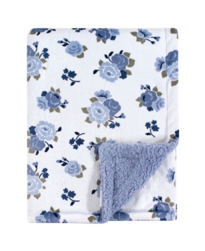 Luvable Friends Mink Blanket with Sherpa Backing