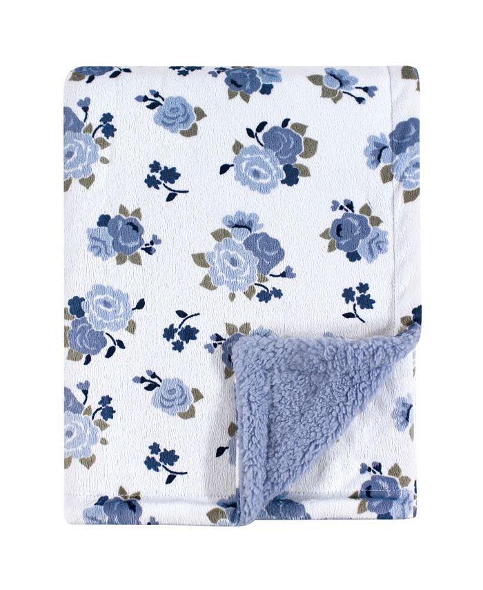 Luvable Friends Mink Blanket with Sherpa Backing Macy's