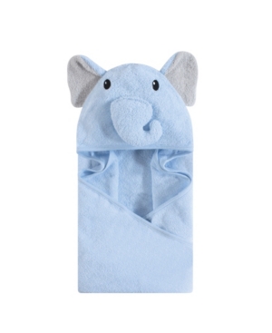 Hudson Baby Baby Girls and Baby Boys Animal Face Hooded Towel 1-Pack