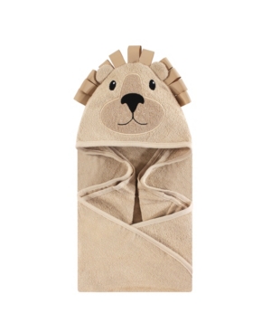 Hudson Baby Baby Girls and Baby Boys Animal Face Hooded Towel 1-Pack