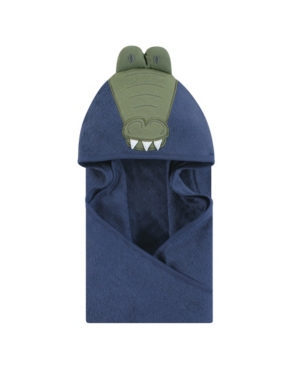 Hudson Baby Baby Girls and Baby Boys Animal Face Hooded Towel 1-Pack