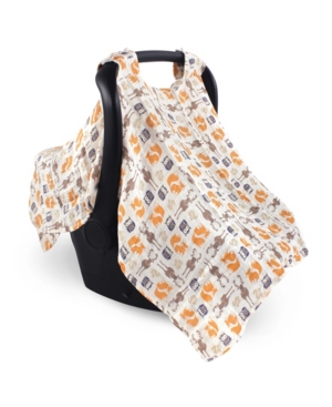 Hudson Baby Unisex Baby Muslin Cotton Car Seat Canopy One Size