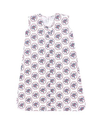 Yoga Sprout Baby Girls Sleeveless Jersey Cotton Wearable Blanket - Bloom 22$