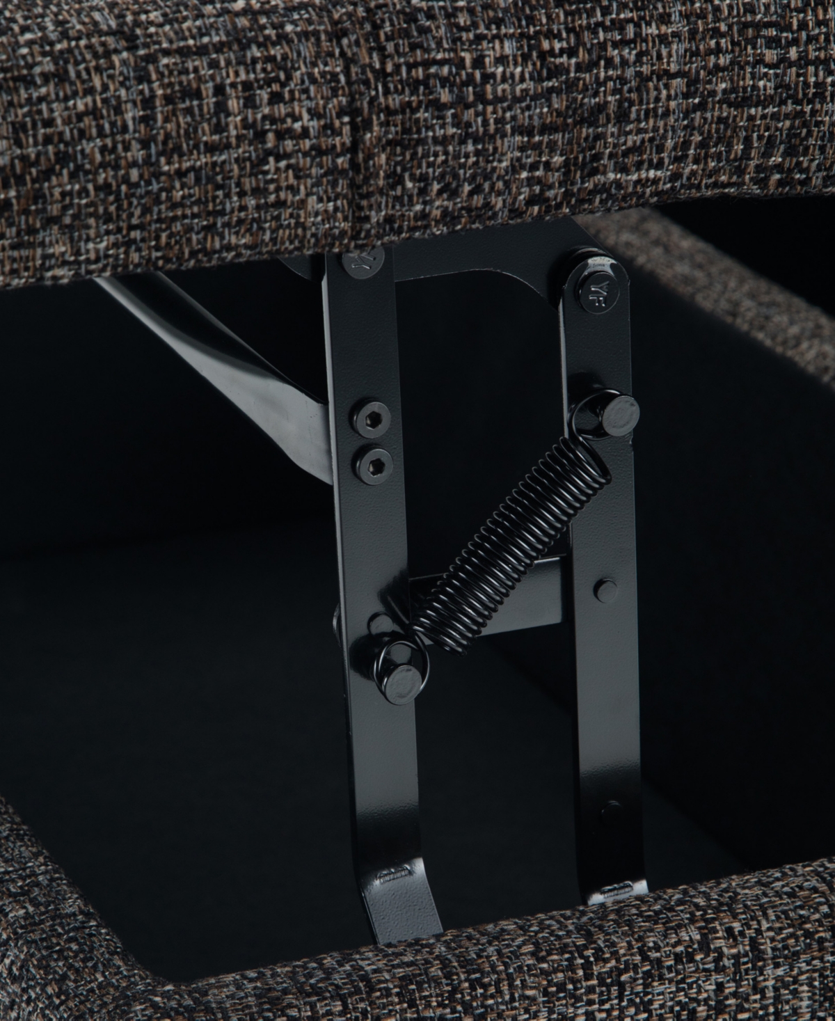 Harrison Traditional Square Coffee Table Storage Ottoman