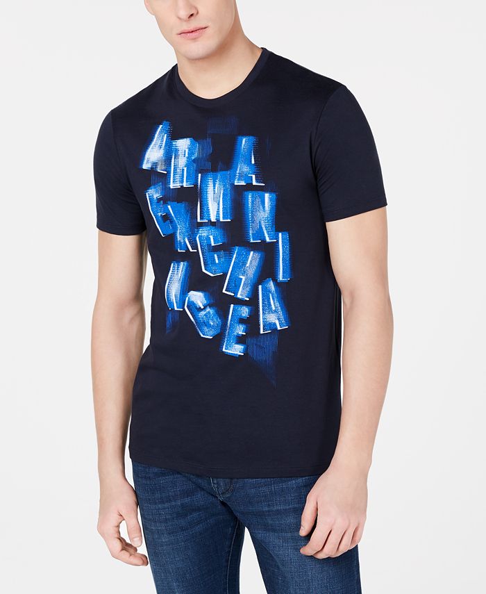 A|X Armani Exchange Men's Logo Graphic T- Shirt - Macy's
