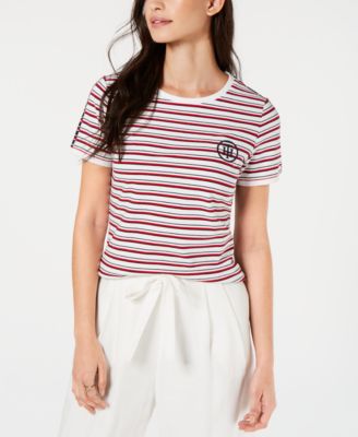 Tommy Hilfiger - Two-Tone Striped Top