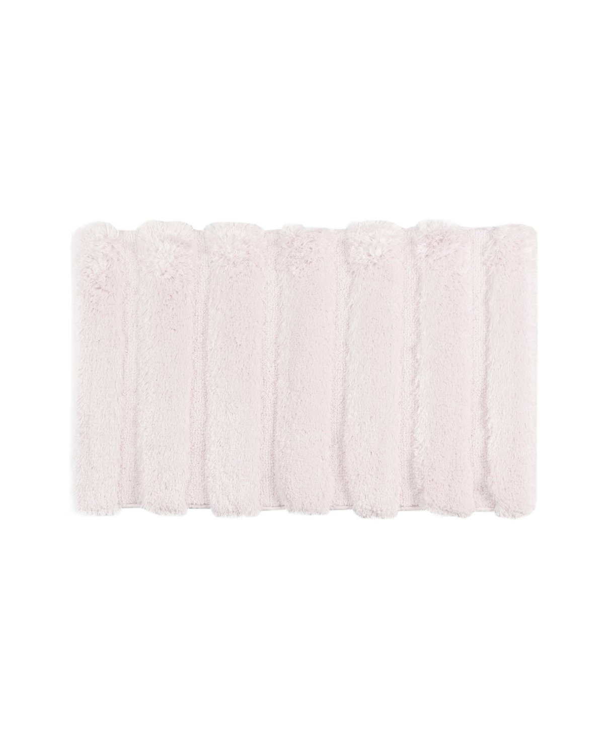 Madison Park Pearl Tufted Channel Bath Rug, 21" X 34" Bedding In Pink