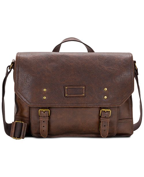 Patricia Nash Men's Tuscan II Leather Messenger Bag & Reviews Laptop