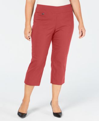 alfani capri pants plus size