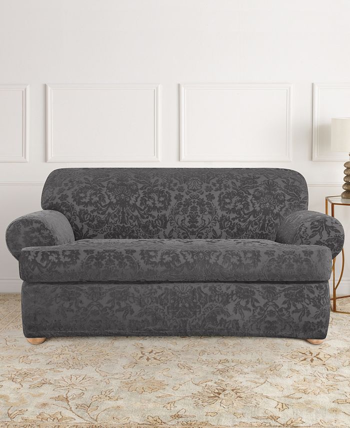 Sure Fit - Stretch Jacquard Damask Slip Cover Collection