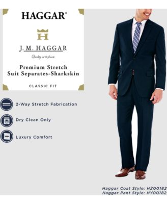 JMH Men's Premium Stretch Classic Fit Suit Separate 