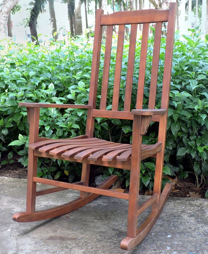 northbeam Traditional Oil Based Stain Rocking Chair - Macy's