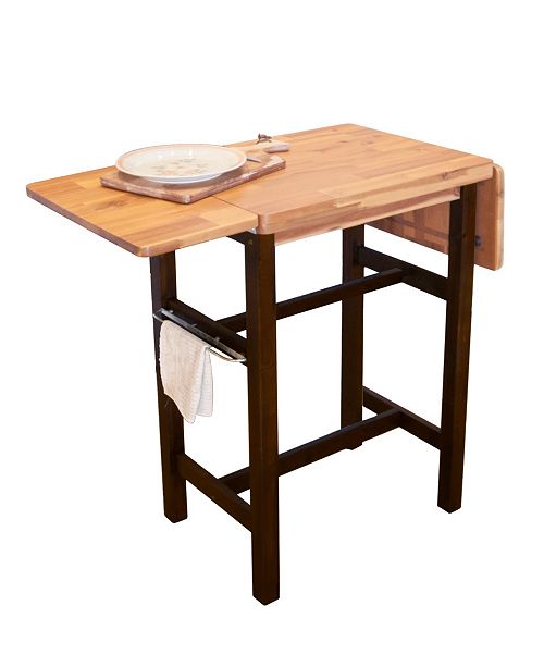 northbeam Kitchen Island Table Two Stool Set & Reviews - Furniture - Macy&#39;s