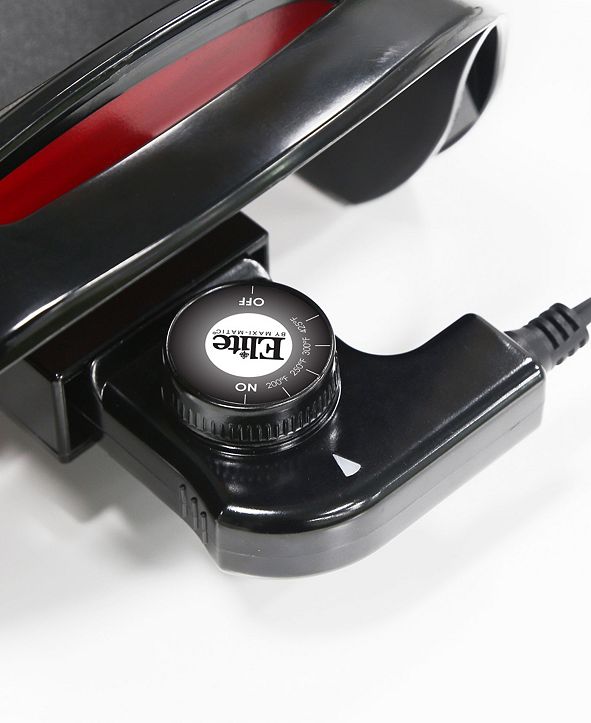 Elite by MaxiMatic Elite Gourmet 12" x 12" Electric Skillet with Glass