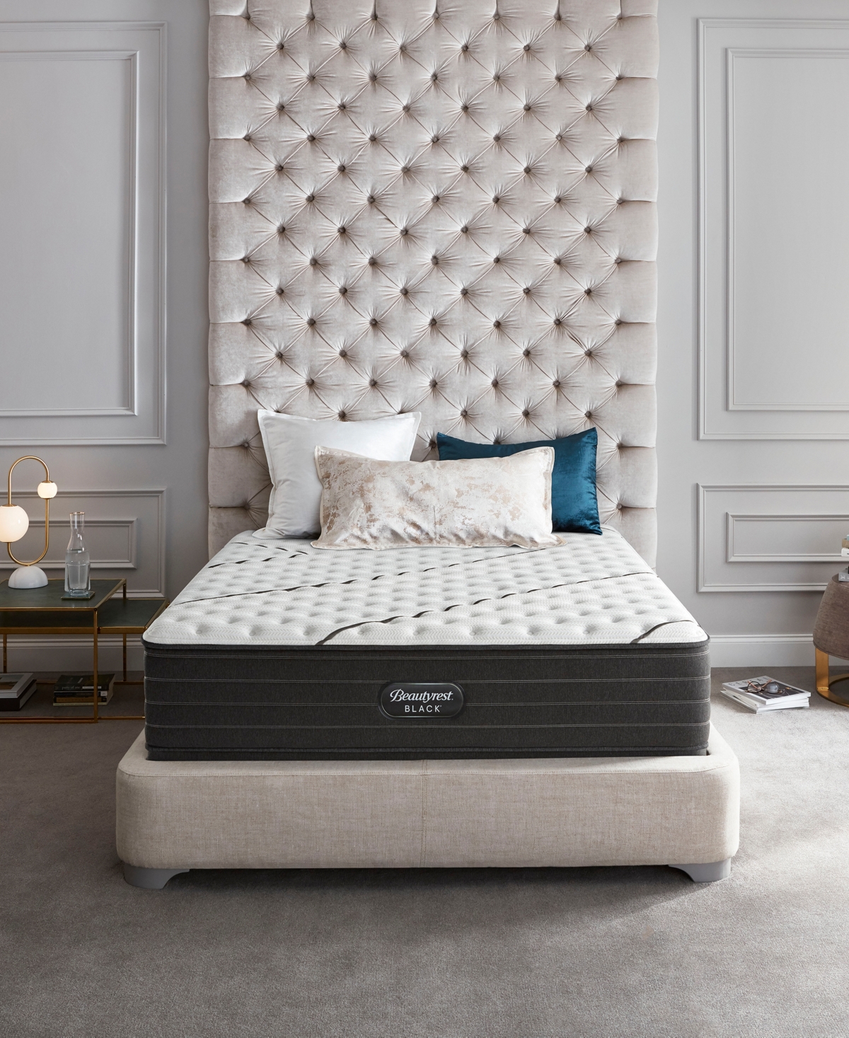 Beautyrest black l class on sale extra firm queen mattress