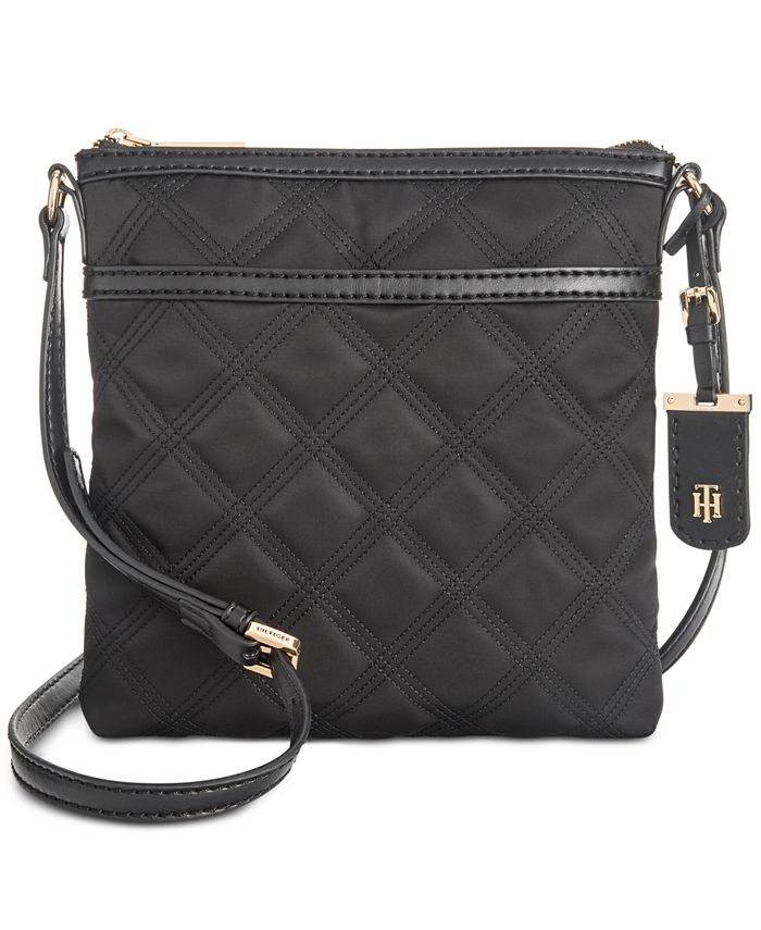 Tommy Hilfiger Julia Triple Quilted Nylon Crossbody Macy's
