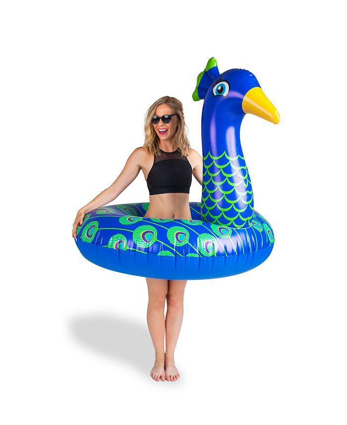 giant peacock float