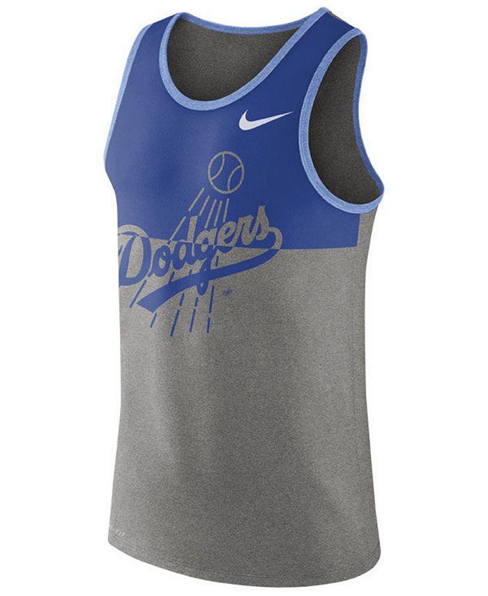 Nike Men's Los Angeles Dodgers Dry Tank - Macy's