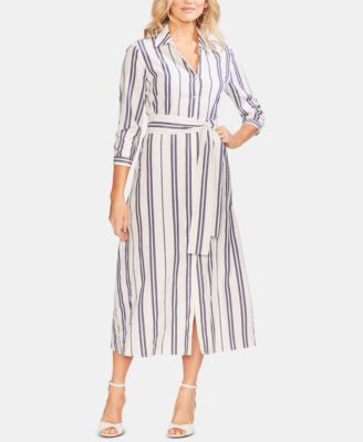 Vince Camuto - Striped Shirtdress