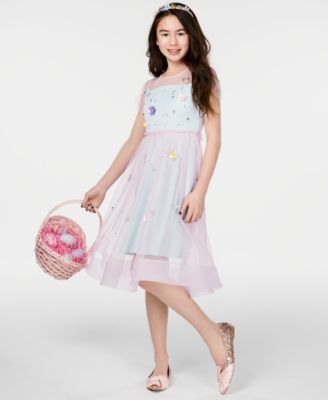 macy's big girl party dress