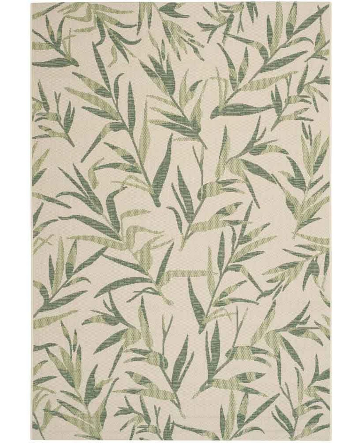 Safavieh Courtyard Beige and Sweet Pea 9' x 12' Sisal Weave Outdoor Area Rug - Beige / Sw