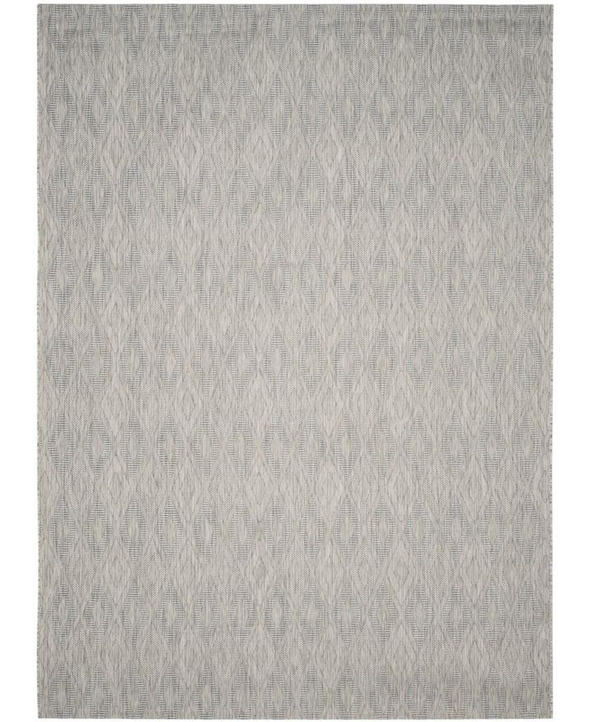Safavieh Courtyard Gray 8' x 11' Sisal Weave Outdoor Area Rug - Gray