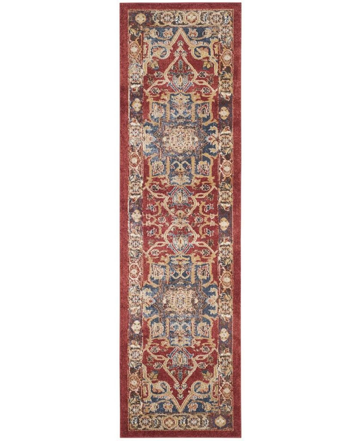 Safavieh Bijar BIJ605and Royal Area Rug - Red