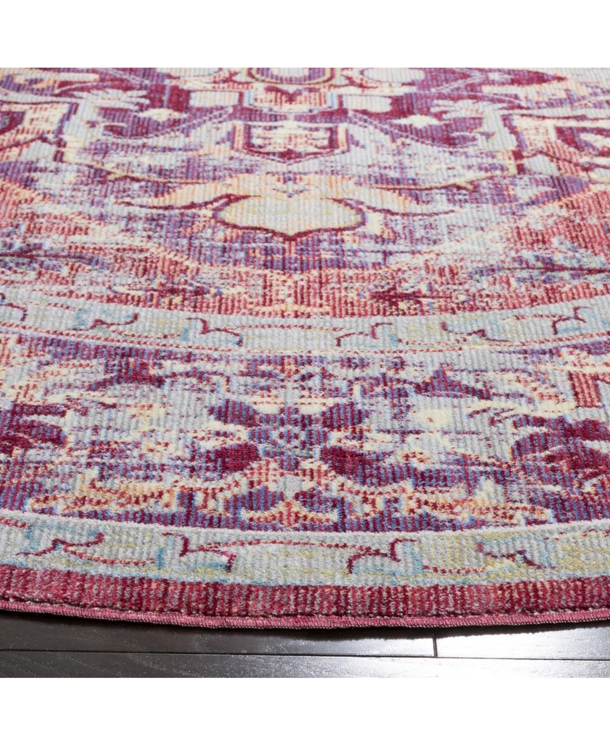 Safavieh Claremont CLR664and Coral x Area Rug - Purple