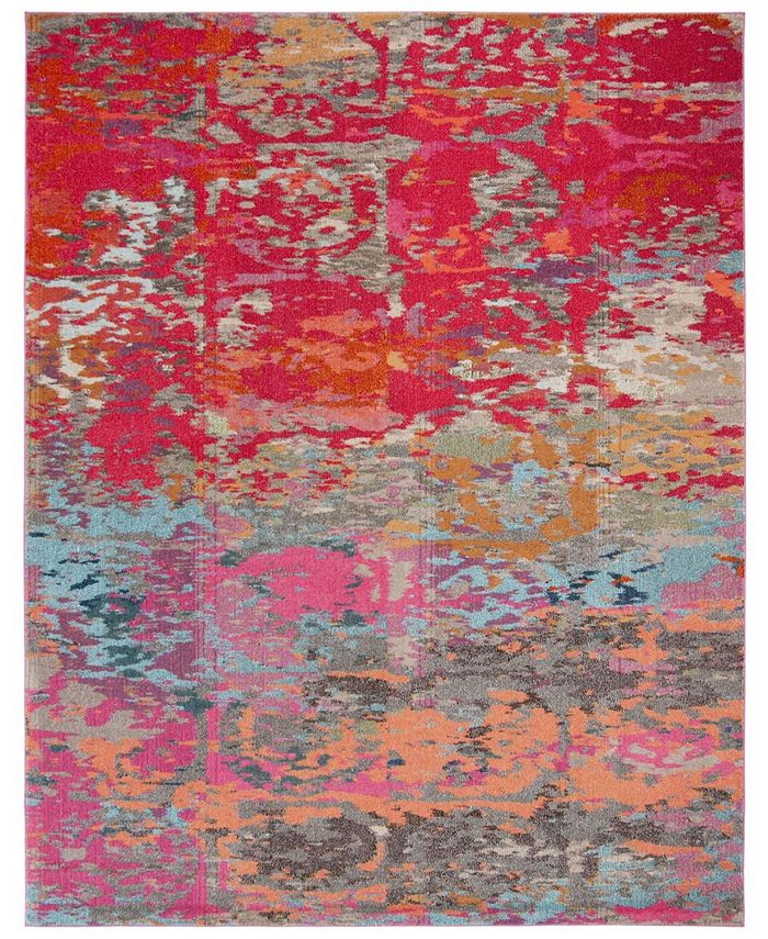 Safavieh Monaco Fuchsia and Blue 9' x 12' Area Rug Macy's