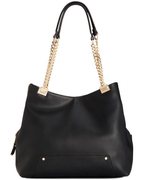 Женская сумка I.N.C. International Concepts Trippii Chain Tote, цвет: Чёрный / Золотой
