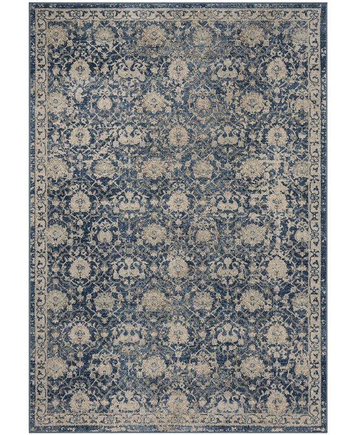 Safavieh Brentwood Navy and Creme 8' x 10' Area Rug & Reviews Rugs