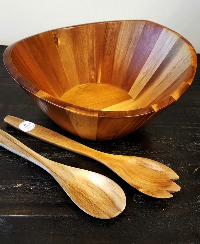 Laurie Gates Ashville 3 Piece Salad Bowl Set Macy's