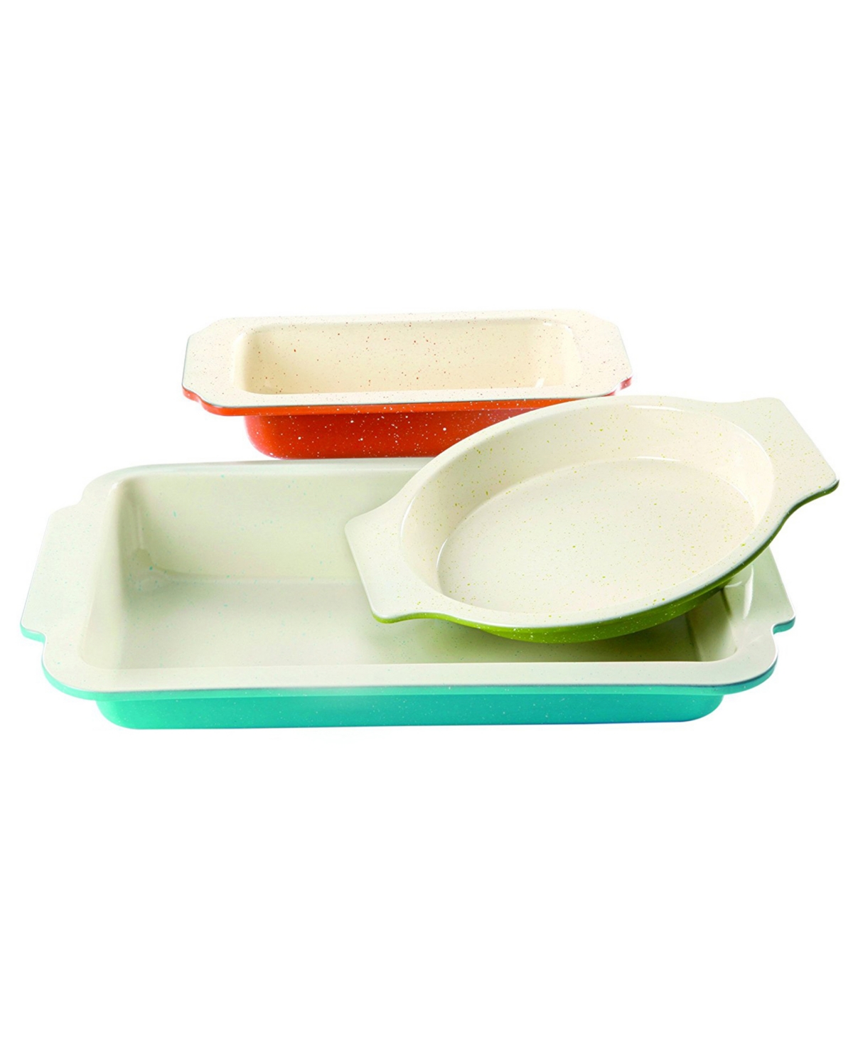 UPC 085081313348 product image for Gibson Home Colorsplash Imbue 3 Piece Bakeware Set | upcitemdb.com