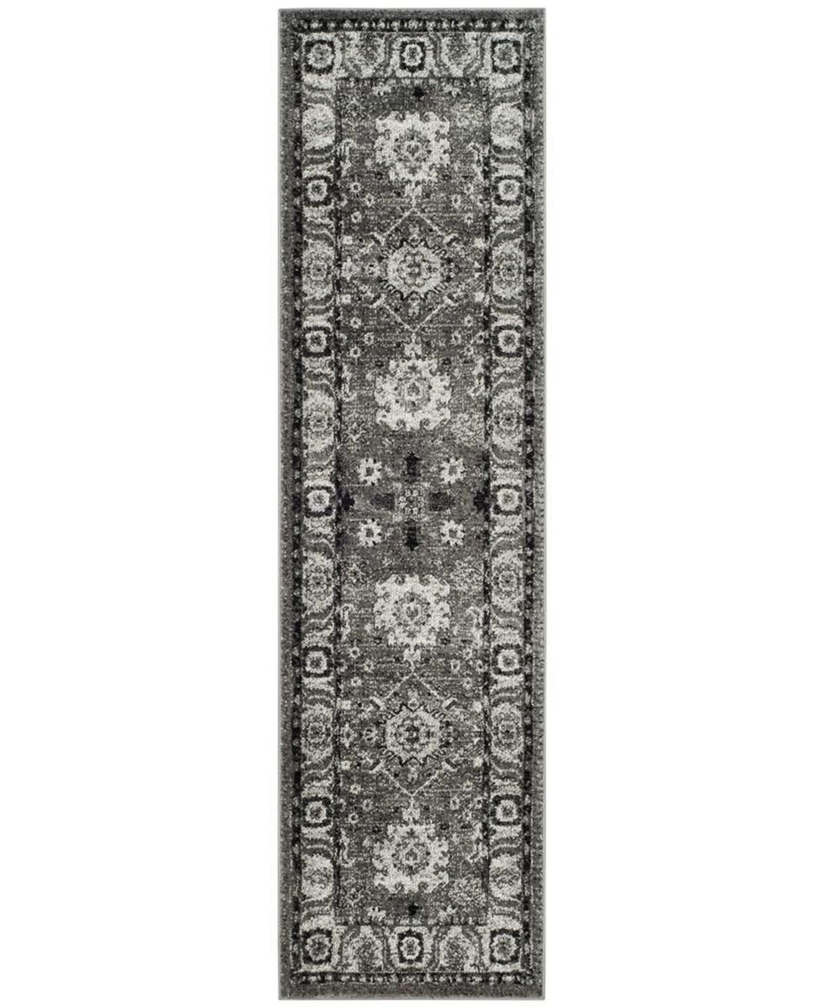 Safavieh Vintage Hamadan 6'7in x 9' Area Rug - Grey/Black