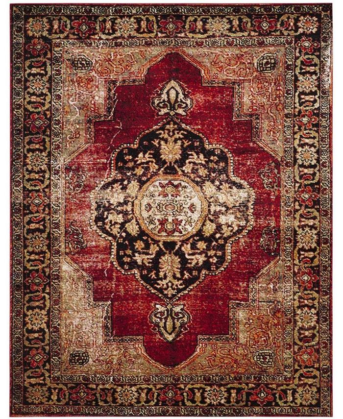Safavieh Vintage Hamadan Red and Multi 12' x 18' Area Rug Macy's
