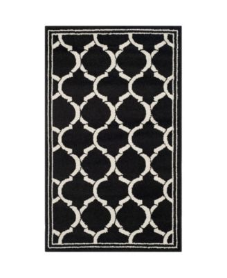 Amherst Anthracite and Ivory 3' x 5' Area Rug