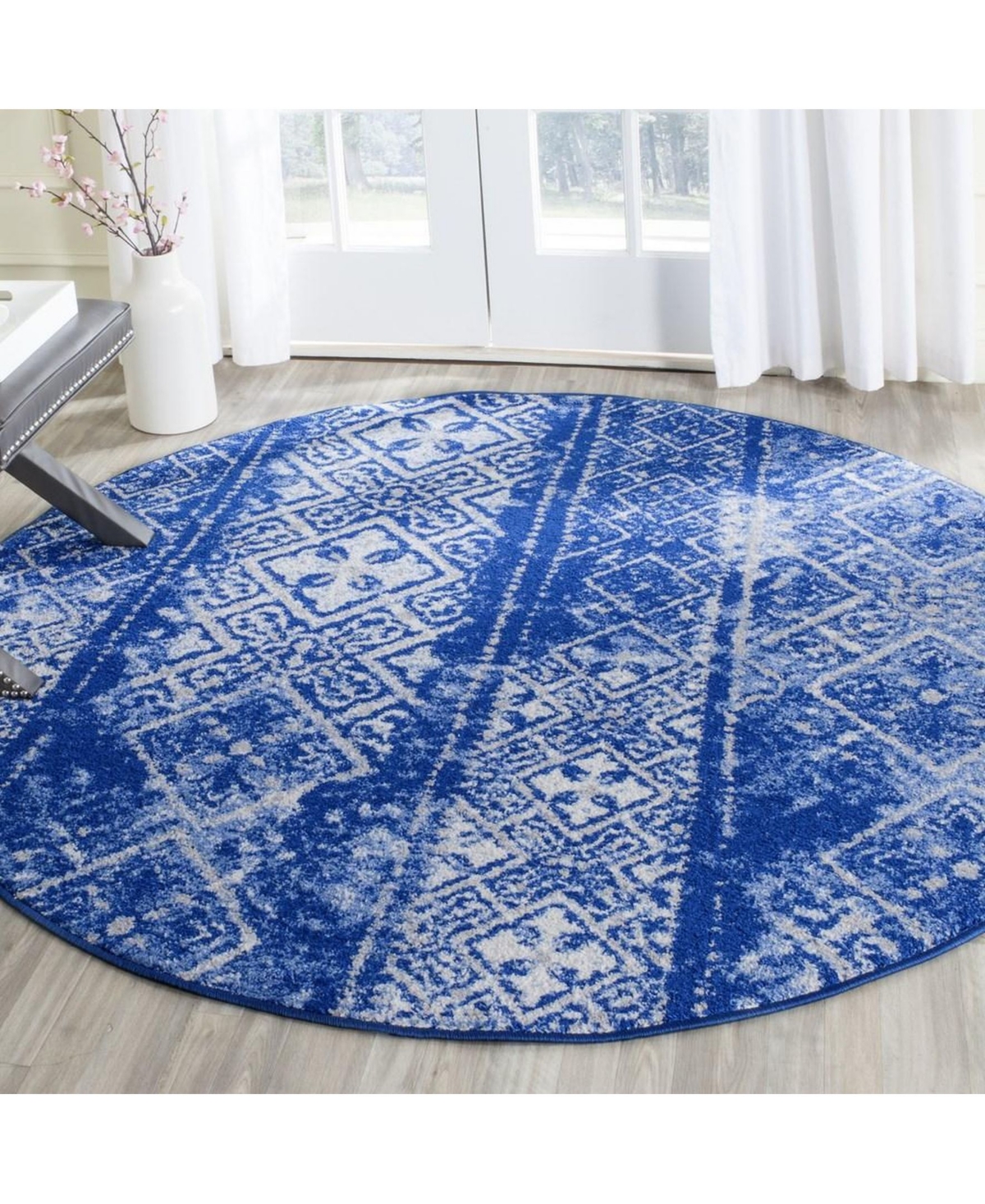 Safavieh Adirondack 111and Blue x Area Rug - Silver