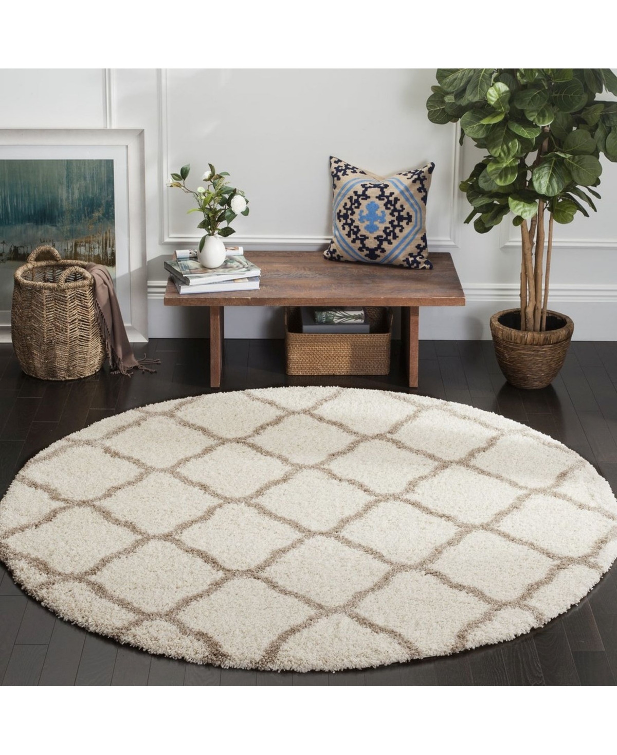 Safavieh Hudson SGH283 x Area Rug -Beige