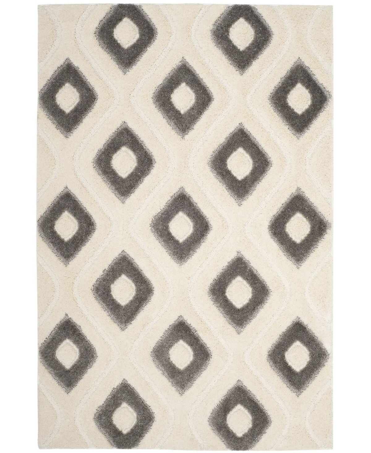 Safavieh Olympia 5'1in x 7'6in Area Rug - Cream/Grey