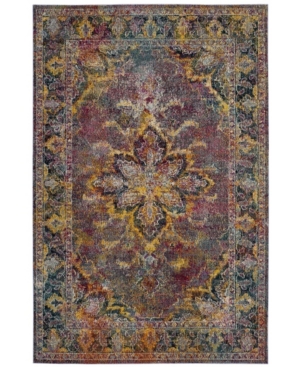 Safavieh Crystal Navy and Light Blue 5' x 8' Area Rug