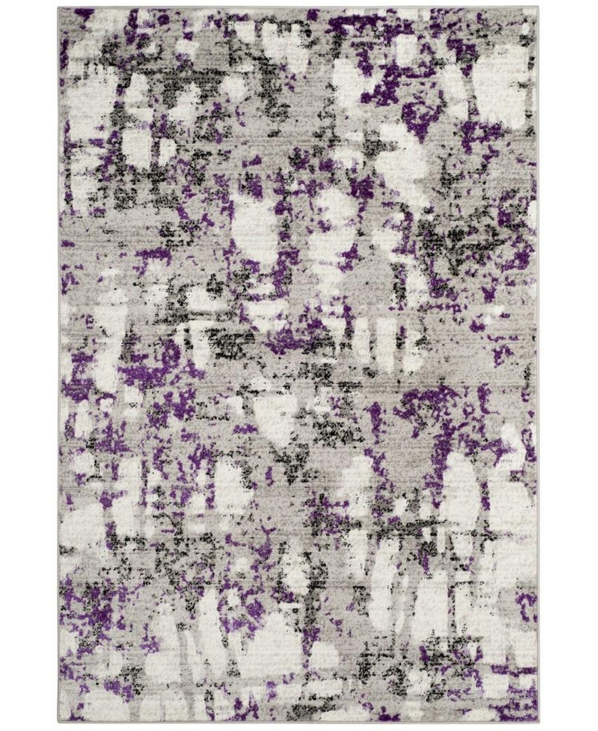 Safavieh Skyler Gray and Purple 5'1" x 7'6" Area Rug