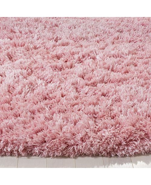 Safavieh Polar Light Pink 6'7" x 6'7" Round Area Rug & Reviews Rugs