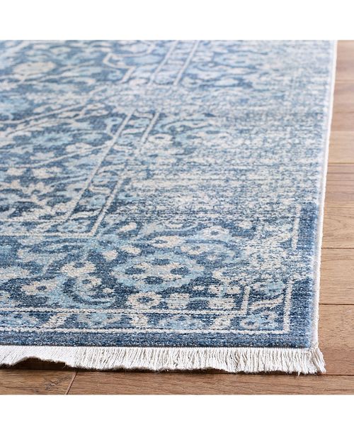 Safavieh Vintage Persian Blue and Ivory 5' x 7'6" Area Rug & Reviews