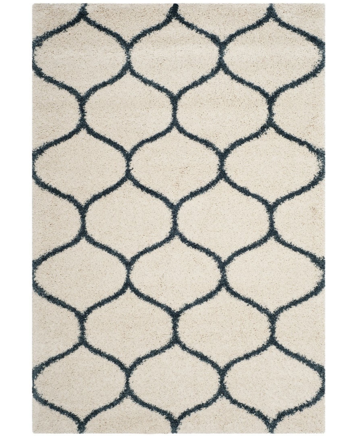 Safavieh Hudson 5'1in x 7'6in Area Rug - Ivory/Slate Blue