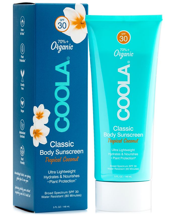 COOLA - Coola Classic Tropical Coconut Body Sunscreen SPF 30, 5-oz.