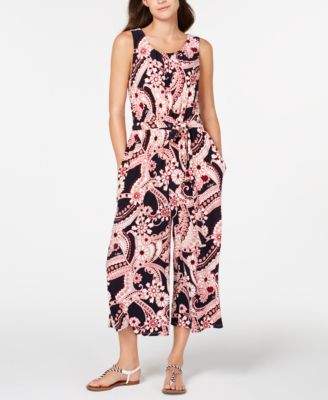 tommy hilfiger jumpsuit macys