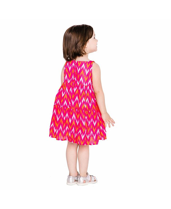 Masala Baby Girls Gypsy Dress Ikat Geo - Macy's